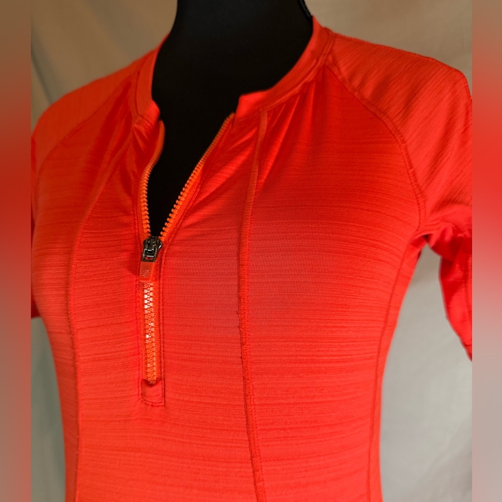 Athleta Pacifica UPF Tank‎ Top – Vibrant Orange 🧡 - Picture 3 of 8